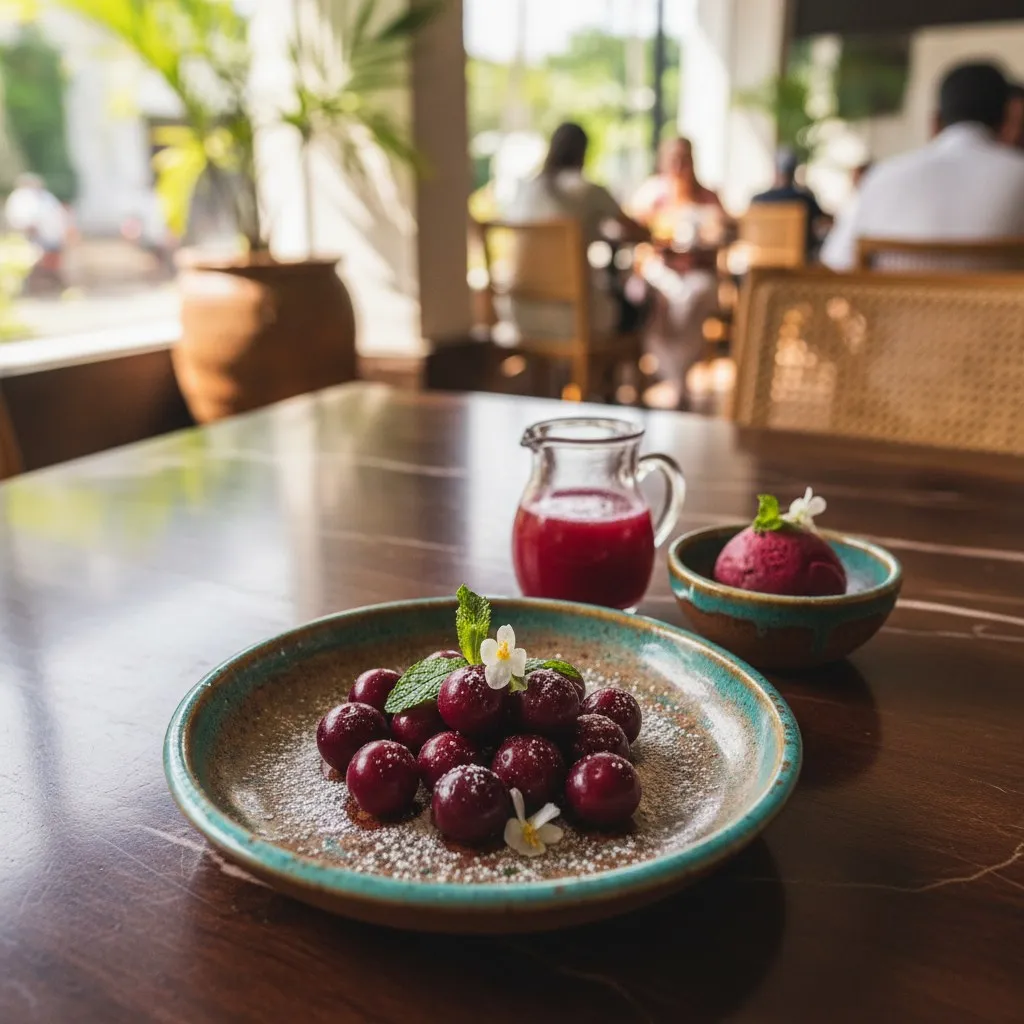 Corozo juice, a Barranquilla specialty