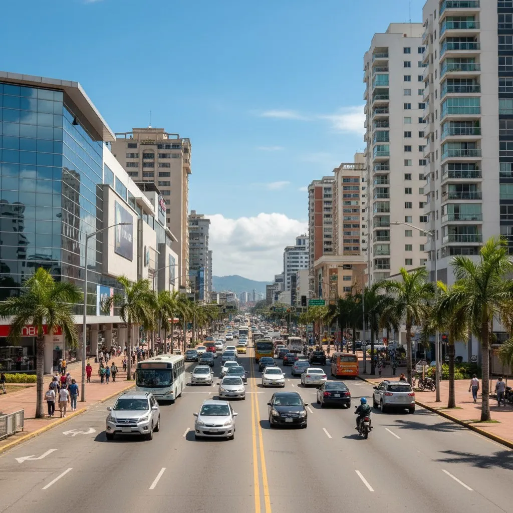 Buenavista corridor, north Barranquilla