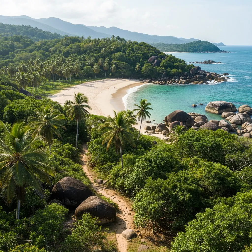 Parque Tayrona national park Colombia