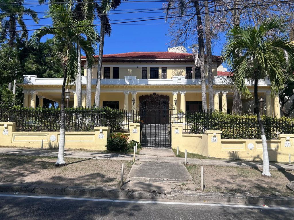 The restored Mancini house, a neoclassical villa in El Prado, Barranquilla