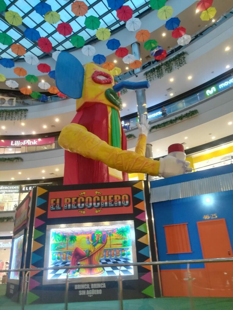 El Recochero vendor on the streets of Barranquilla