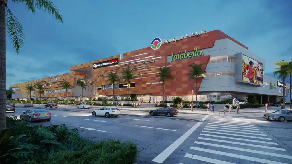 Movie theater at Parque Alegra mall