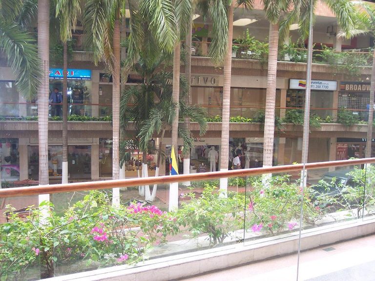 The Villa Country shopping centre in Barranquilla